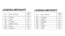 AMBIENT 105 Legenda místností