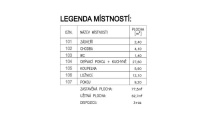 CLASSIC 63 Legenda místností